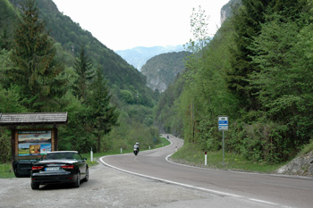 ... Tour Hochtal am Westufer Richtung Lago d' Idro ...