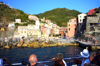 Italien nördliche Region ... der Ort Vernazza in der Region Cinque Terre
