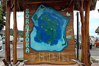 ... wir sind auf Bora Bora ...