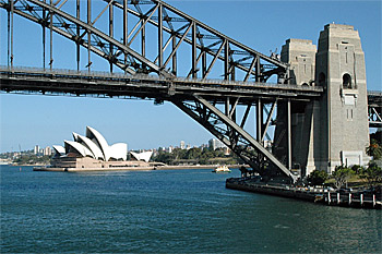 ... wir sind in Sydney ...