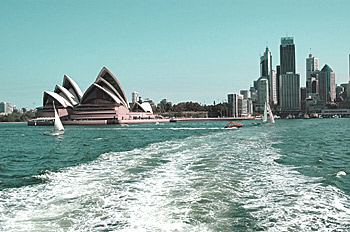 ... wir verlassen Sydney wieder - bye bye...