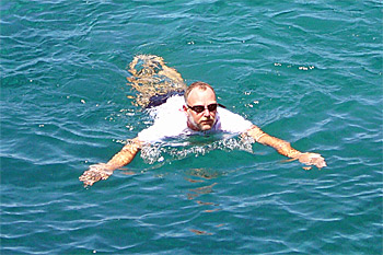 ... ich war schwimmen im Great Barrier Reef ...