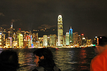 ... Hongkong bei Nacht ...