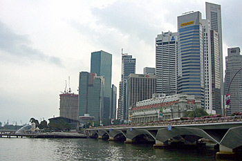 ... Sightseeing in Singapur am letzten Tag unserer Reise ...