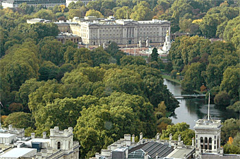 ... und da wohnt die Queen ...