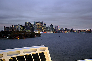 ... wir erreichen unser Ziel - New York ...