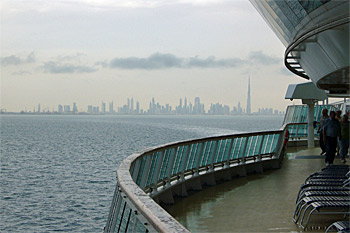 ... wir verlassen Dubai und steuern in den Oman ...