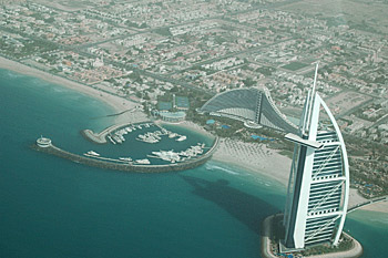 ... Dubai von oben ...