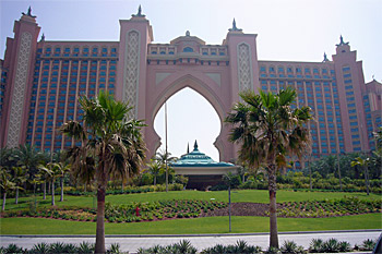 ... Hotel Atlantis in Dubai auf der Palme ...