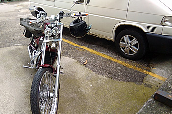 ... auspacken und fertig machen zum Biken ...