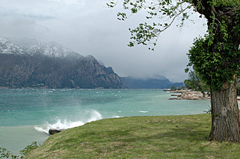 ... auf dem Weg nach Malcesine ...