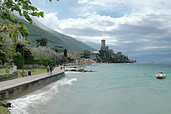 ... auf dem Weg nach Malcesine ...