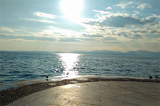 ... herrliche Abendstimung in Lazise ...