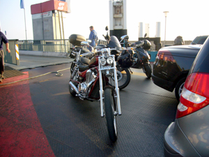 Überfahrt mit der Fähre