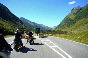 Die Mautstelle zur Silvretta Hochalpenstrasse