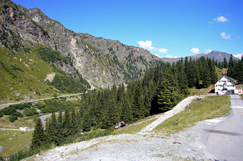 Strasse Richtung Sankt Gallenkirchen