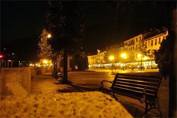 ... schöne Abendstimmung in Cannobio ...