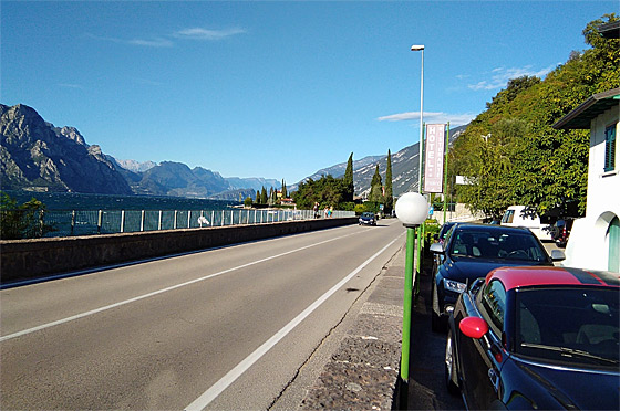 ... der Blick aus dem Hotel ...