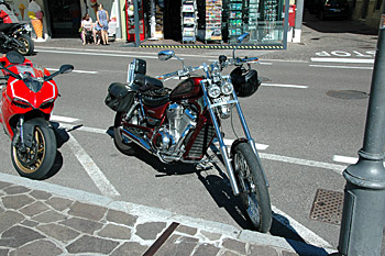 ... kurzer Stop in Torbole ...