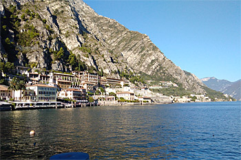 ... kurzer Stop in Limone ...