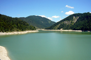 Der Sylvensteinstausee