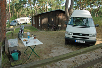 Super Platz am Camingplatz von Trassenheide