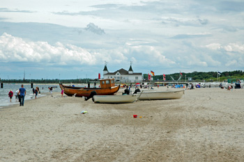 Die Seebrücke vom Seebad Ahlbeck