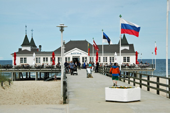 Die Seebrücke vom Seebad Ahlbeck