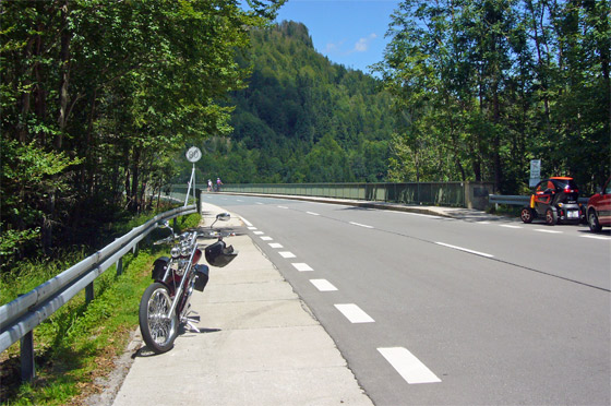 ... und zum Motorrad fahren ...