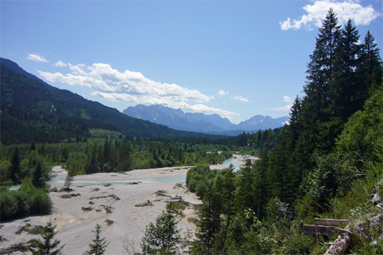 ... ein fantastischer View ...