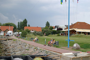 ... die Waterfront von Timmendorf ...