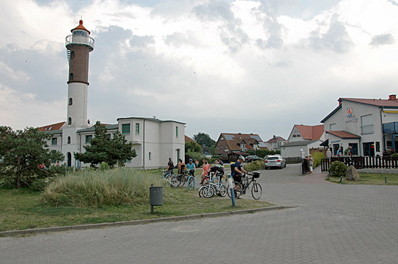 ... der Leuchtturm von Timmendorf ...