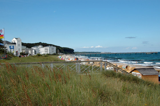 ... der Strand von Heiligendamm ...