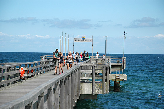 ... der Anleger von Heiligendamm - auch toll ...