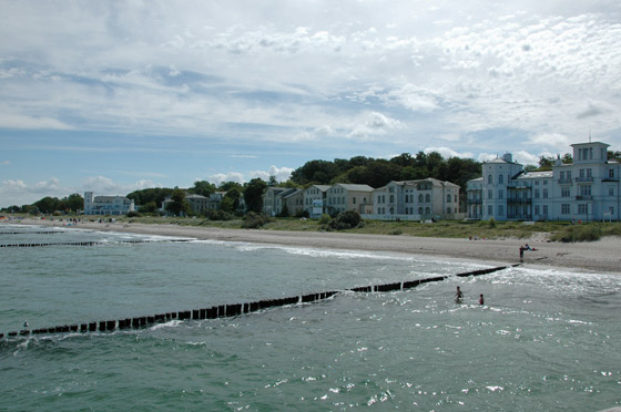 ... die Waterfront von Heiligendamm ...