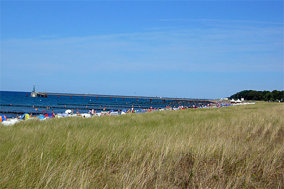 ... der Strand bei Zingst ...