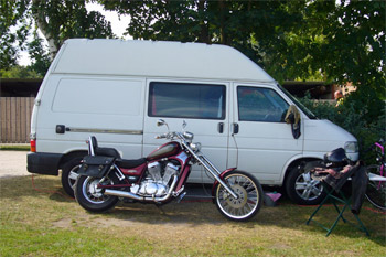 ... einpacken und los geht es ...