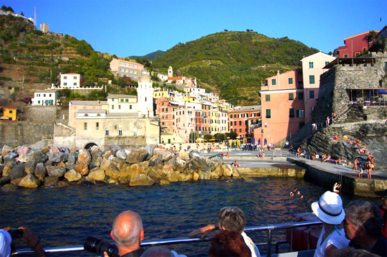 Ort Vernazza in der Region Cinque Terre