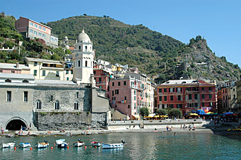 ... wir sind in Vernazza ...