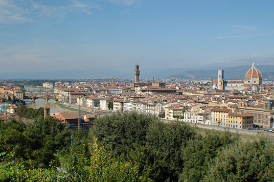 ... Florenz - ein fantastischer Blick ...