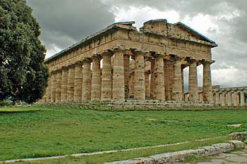 ... die alten Steine von Paestum ...