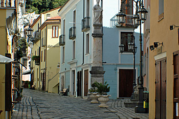 ... im Centrum von Maratea ...