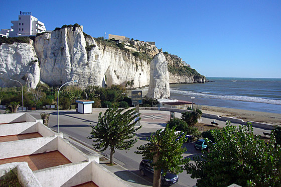 ... der Blick aus unserem Hotel ...