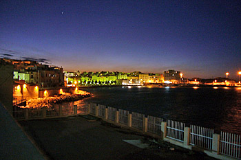 ... Vieste bei Nacht ...