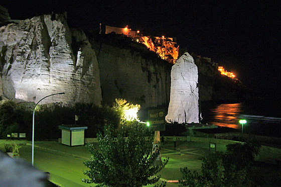 ... Vieste bei Nacht ...