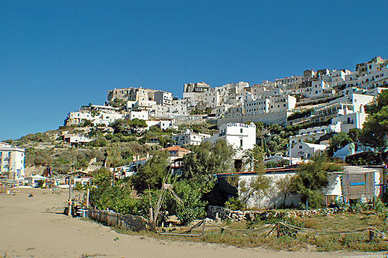 ... wir fahren entlang der Küste - kurze Pause im Ort Peschici ...