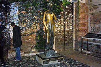 ... der Platz bei Romeo und Julia ...