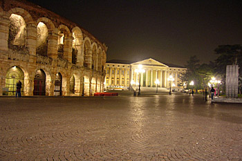 ... im Centrum von Verona ...