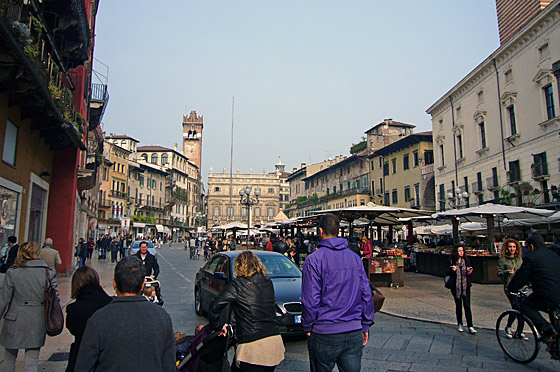 ... im Centrum von Verona ...