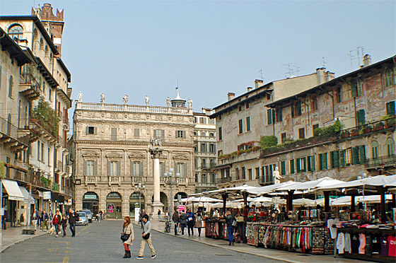 ... im Centrum von Verona ...